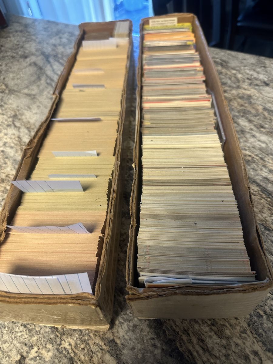 Baseball cards 2 boxes