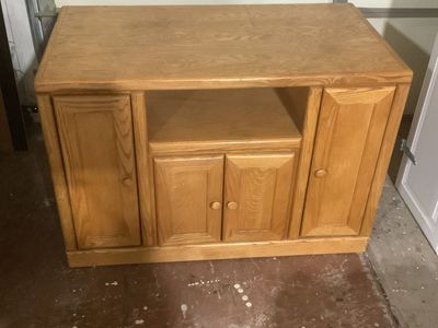 All Wood Entertainment Center