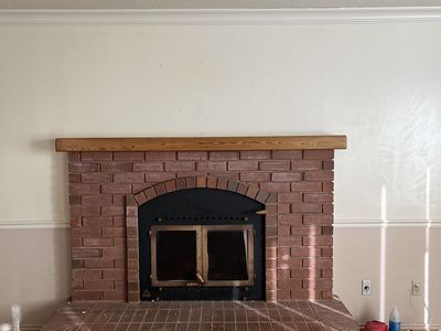 Alpine wood burning Fireplace