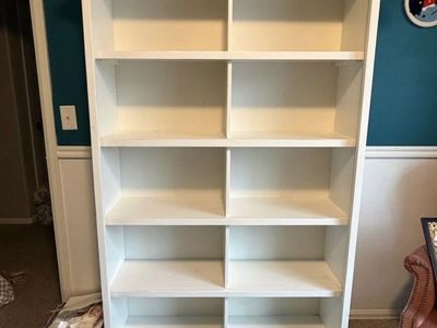 Tall bookshelf
