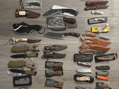 Knife Collection- 41 Knives