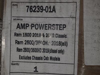 Amp Research Power steps