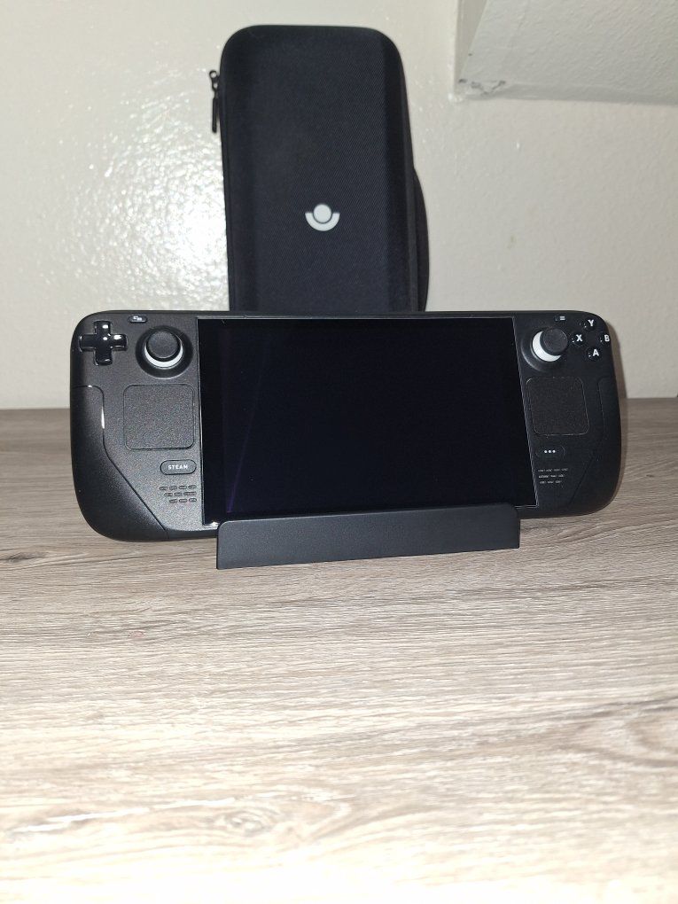 Valve Steam Deck Handheld Gaming Console with Dock & Carrying Case - LCD 320gb storage space.