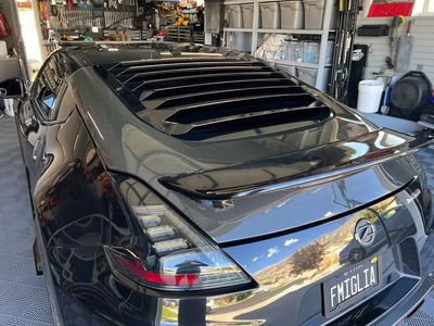 ZAKUSTECH 370Z Louvers (Black)