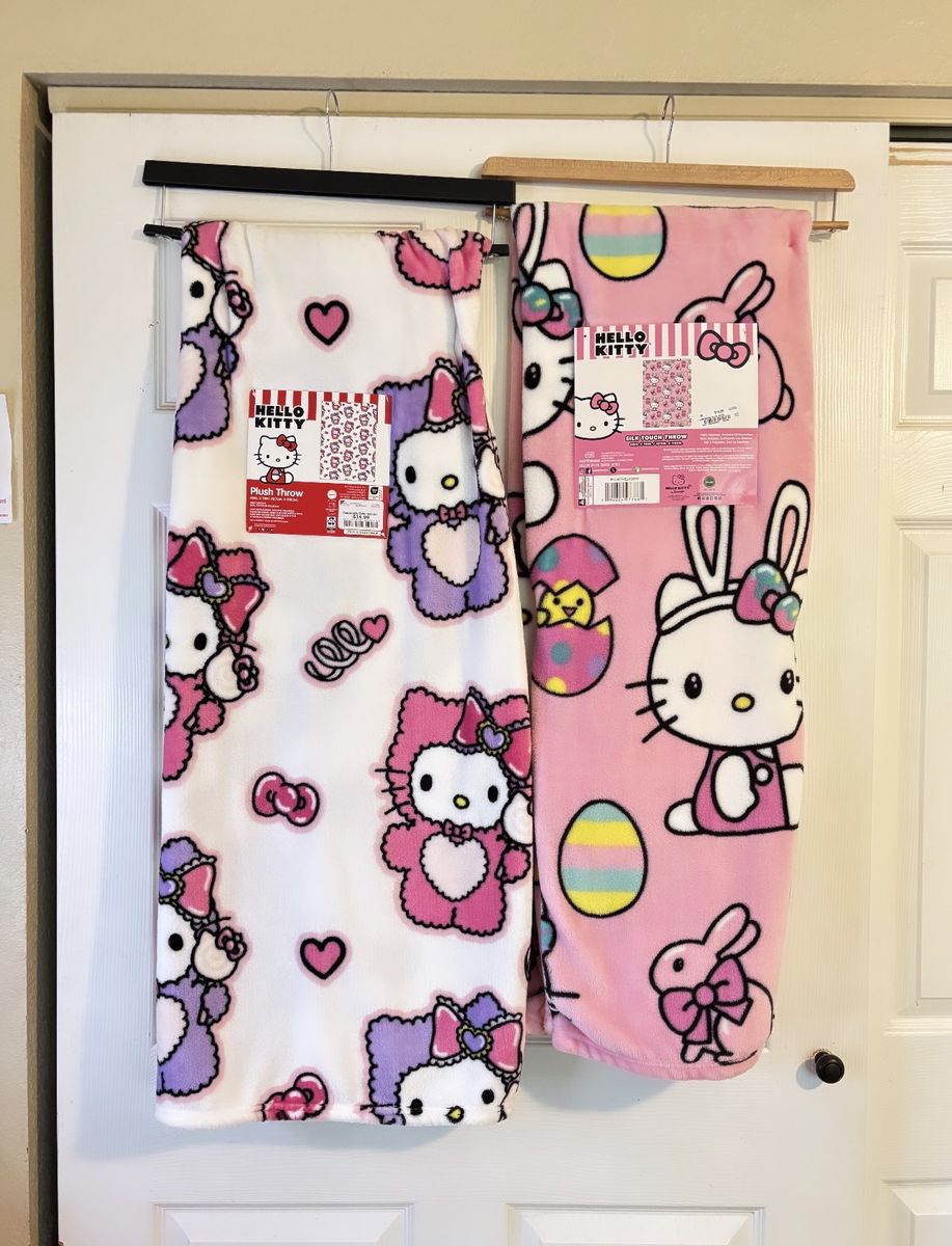 Valentine’s Easter Hello Kitty Blankets