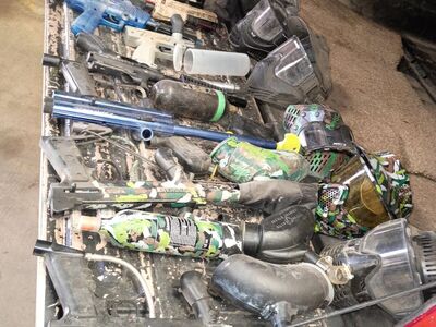 paintball equipment
