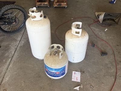 Full propane tanks