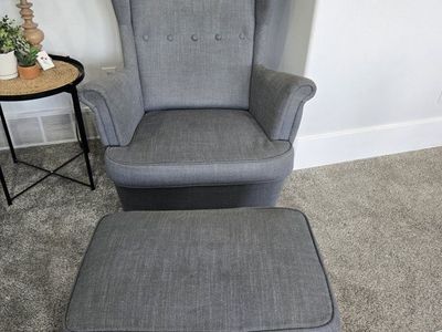 IKEA Armchair & Ottoman