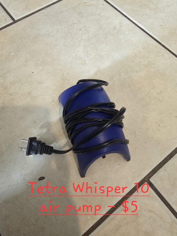 Fish Tank Heaters and Filters - Read Description