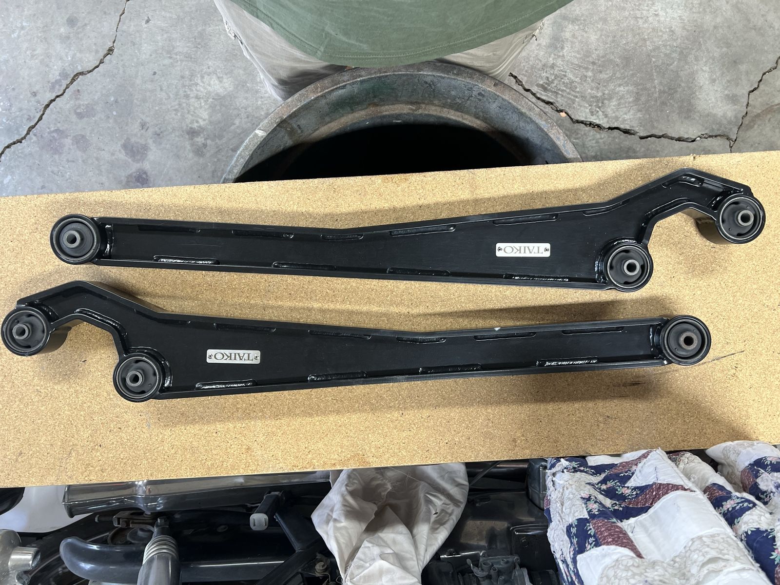 Front Castor Corrected Radius Arms for a  2" lift for Suzuki Jimny Sierra JB33 JB43