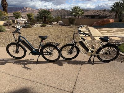 Two (2) Used Rad Power Bikes RadCity Step-Thru Electric City Bikes