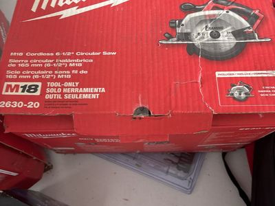 Milwaukee M18 Cordless 6-1/2 Inch Circular Saw Tool-Only 2630-20 New in Box