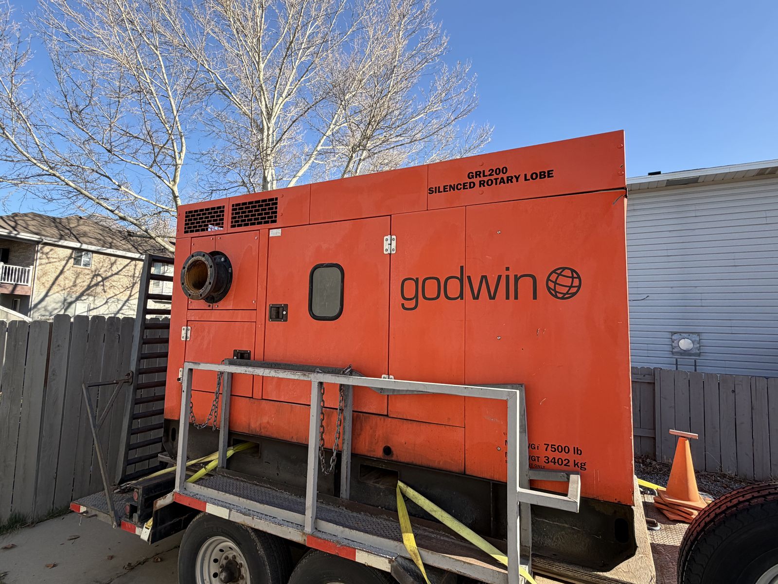 Godwin GRL 200 Skid Mounted Water Pump