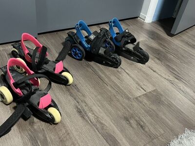Cruiser Cardfit Skates Two Pairs