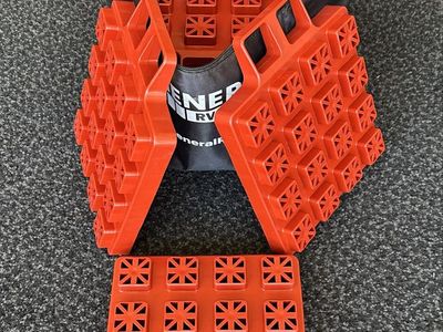 Stackers RV Leveling Blocks General RV with Carry Bag - Used Excellent Condition