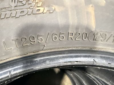 Bf Goodrich ko2 All-Terrain LT295/65R20 (129/126R) Tires - Great Condition