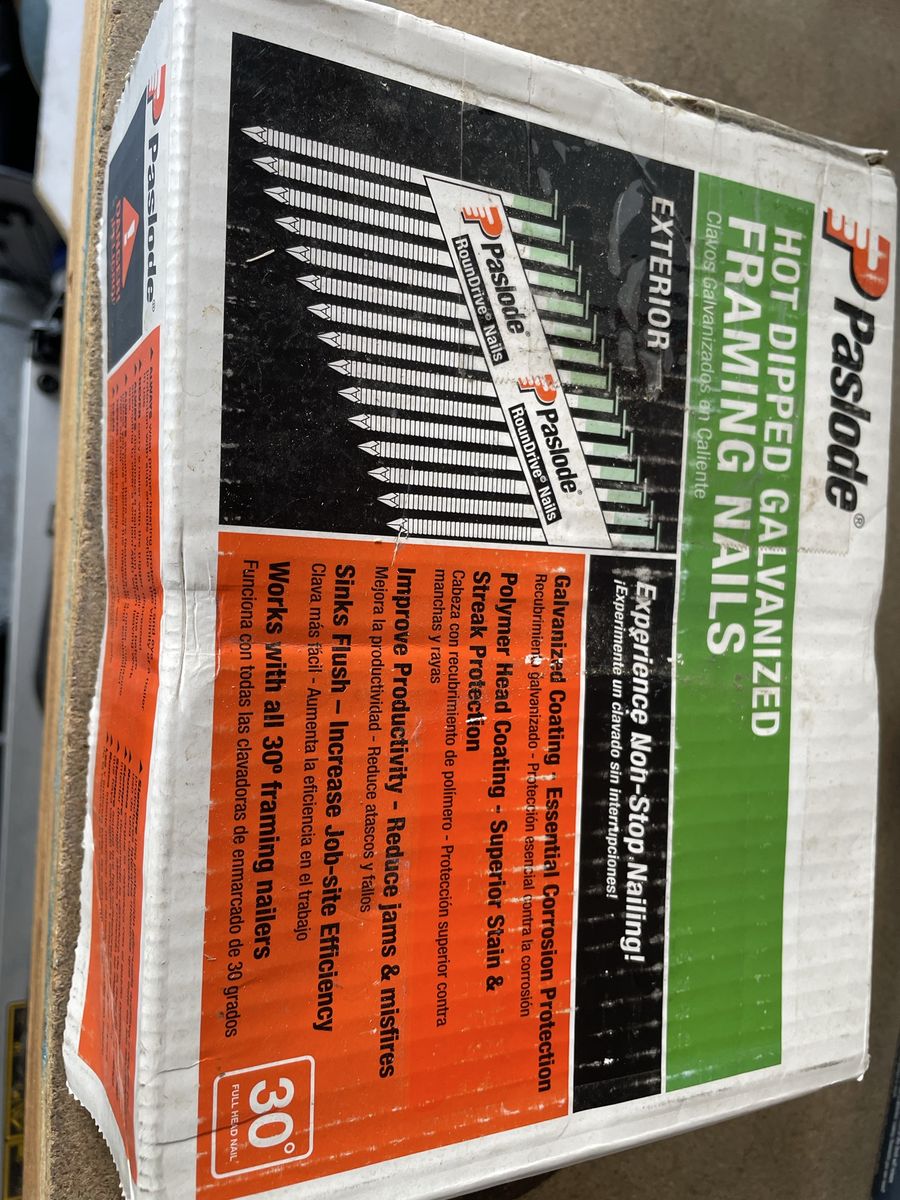 Framing nails