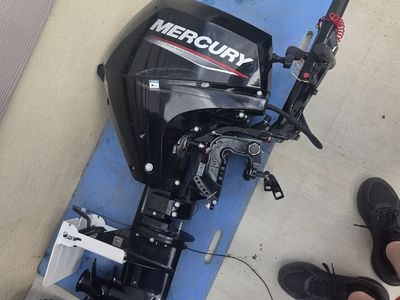2023 15HP MERCURY OUTBOARD EFI