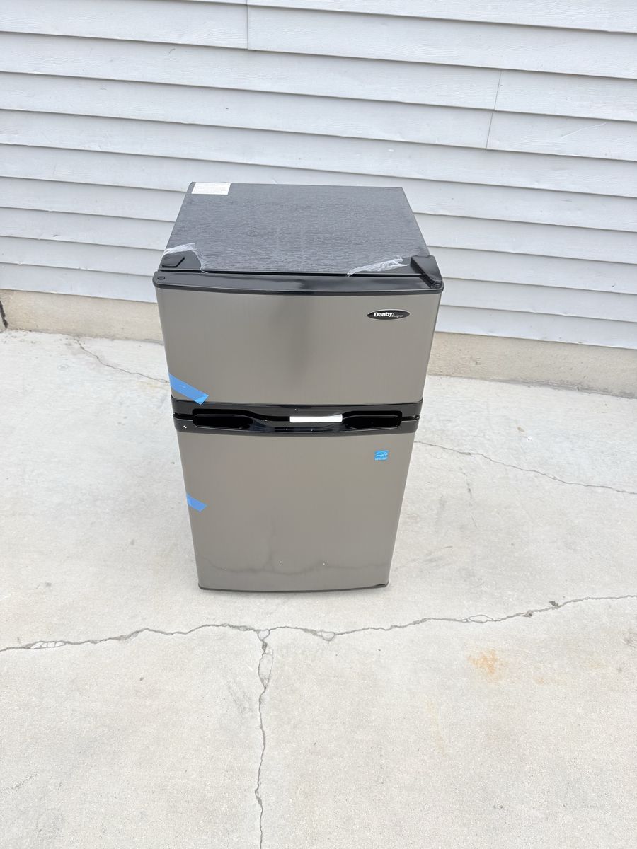 New Stainless Steel Compact Refrigerator
