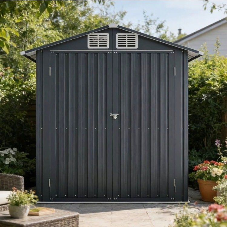 Metal Outdoor Storage Shed (New)