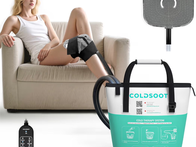 Coldsoot Ice Machine for Knee After Surgery 3.0, Portable Cold Therapy Machine with Timer