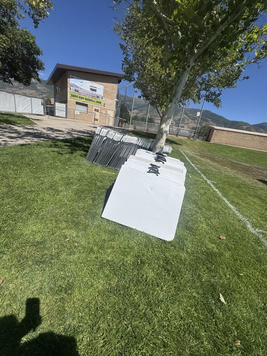 TABLES AND CHAIRS FOR RENT 