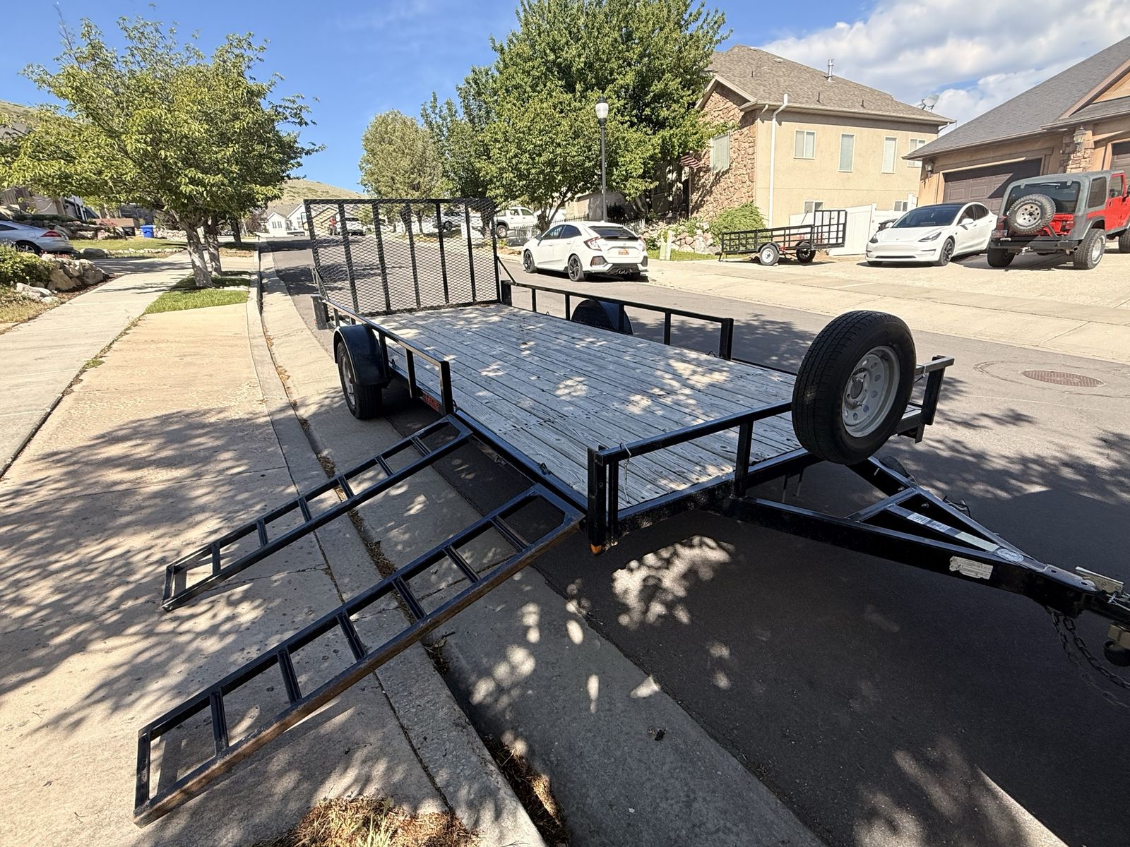 17 ft Echo UTV/ATV trailer
