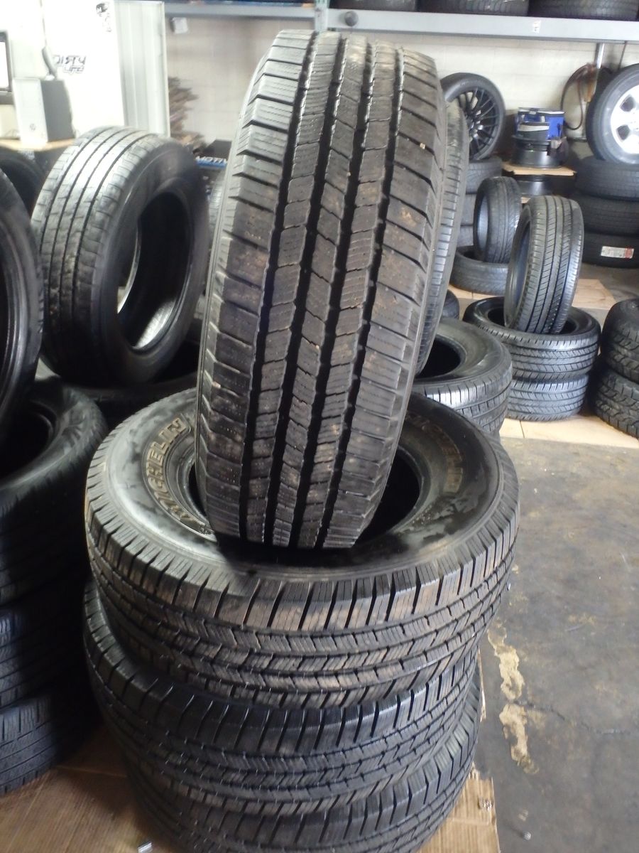 265/70R17 MICHELIN DEFENDER LTX M/S SET OF USED TIRES