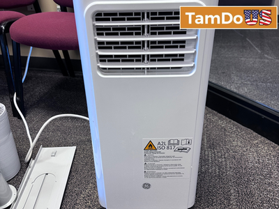 GE 6250 BTU SACC Portable Air Conditioner for Medium Rooms 350 sq ft (9,000 BTU)