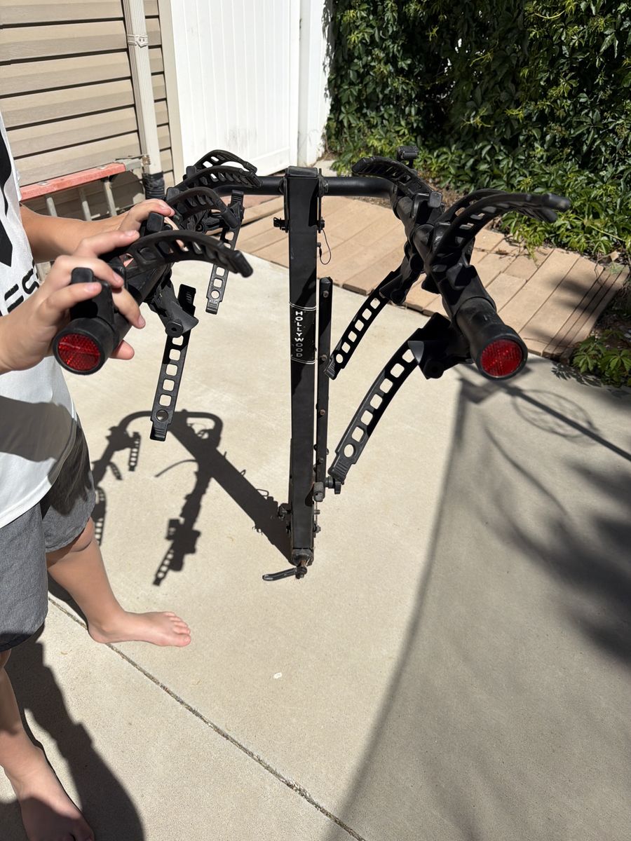 Hollywood bicycle rack