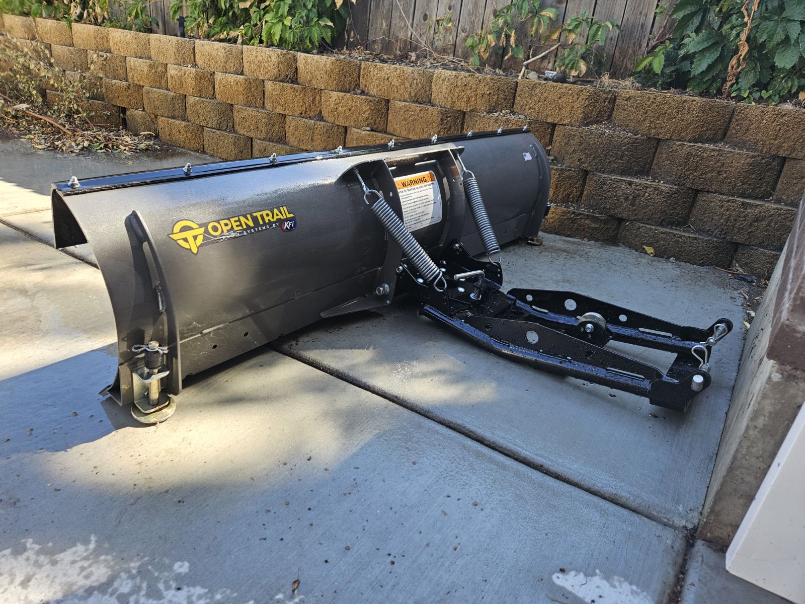 66" Snow Plow - Open Trail system by KPI