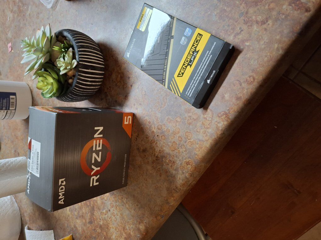 Am4 Cpu and Ram combo