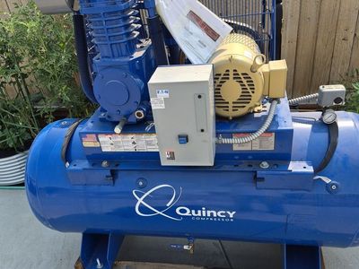 Brand new Quincy 10hp/120 3 phase