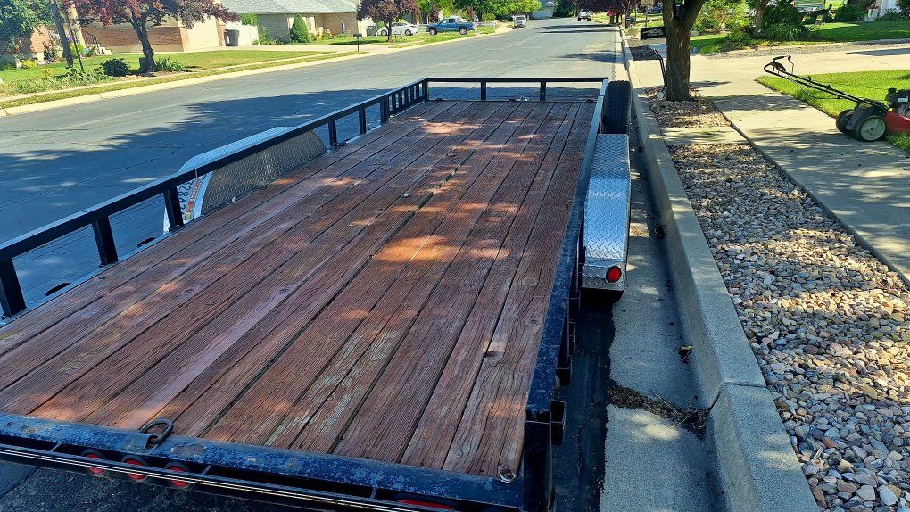22 ft. PJ utility trailer