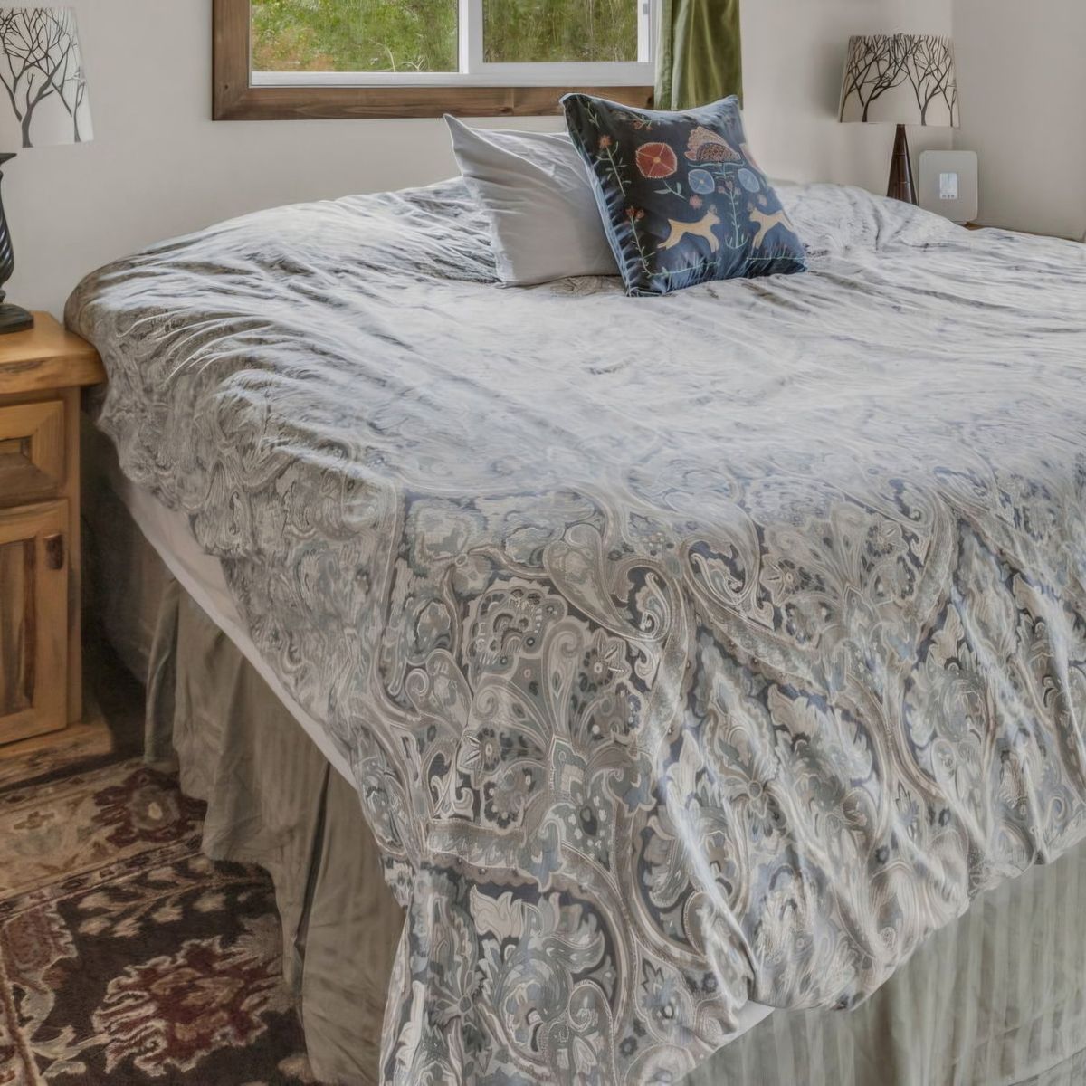 Sealy Pillow top King Bed and frame