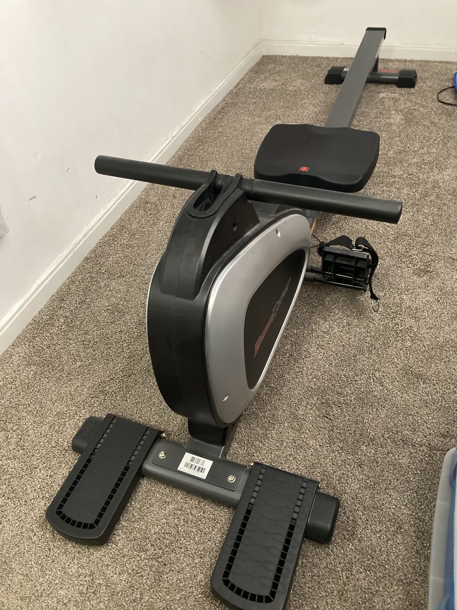 Fitness Gear Magnetic Rowing Machine with MyCloudFitness Digital Display