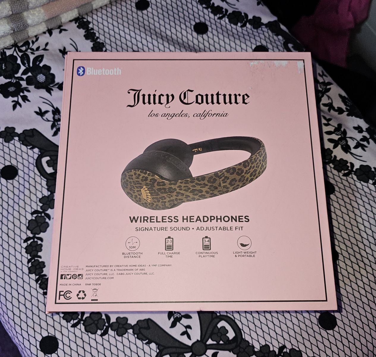 Juicy Couture Bluetooth Over The Ear Headphones