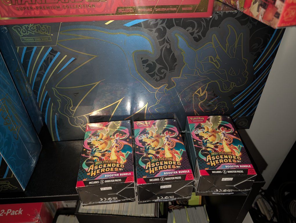 Pokemon Ascended Heroes Booster Bundle - sealed, 6 packs