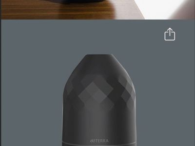 DoTERRA Volo Onyx Diffuser - Ultrasonic Essential Oil Diffuser with 14-Hour Timer & Ambient Light