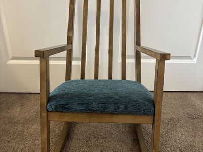 Kid Rocking Chair with Plush Seat