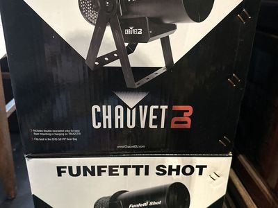 Funfetti shot fan