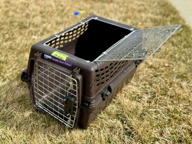 Pet Kennel Carrier 19"L X Small Open Top