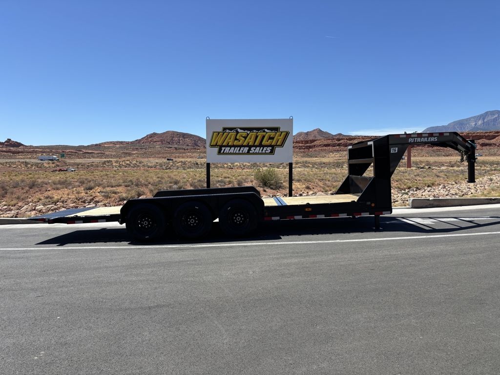 2027 PJ Trailers 22' T6 Flatbed Tilt Deck Trailer