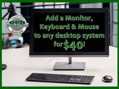 Custom i5-9400 Gamer 800GB SSD 16GB RAM RX 580 Windows 11 Gaming PC Tower