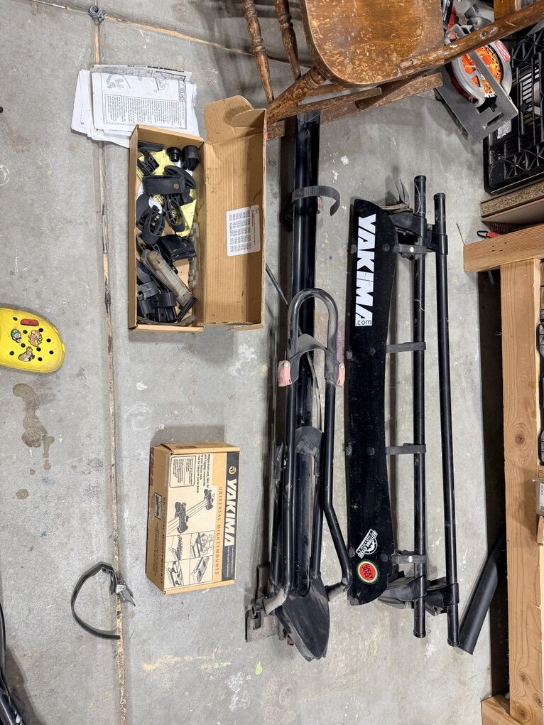 Yakima Crossbars And King Cobra Bike Rack