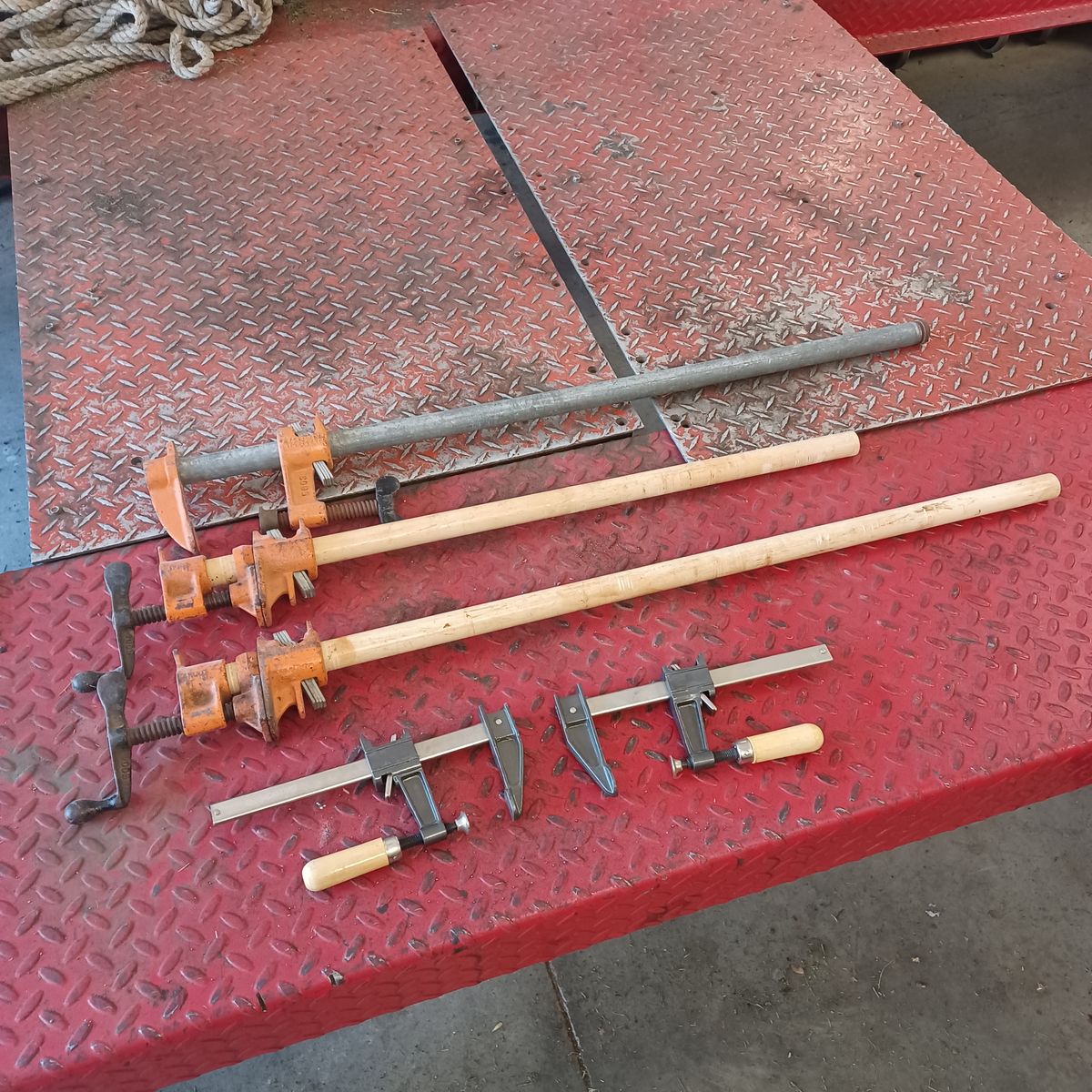 Woodworking clamps