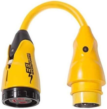AMRM-P503-30 Marinco's EEL Pigtail Adapter 50A 125V Male to 30A Female