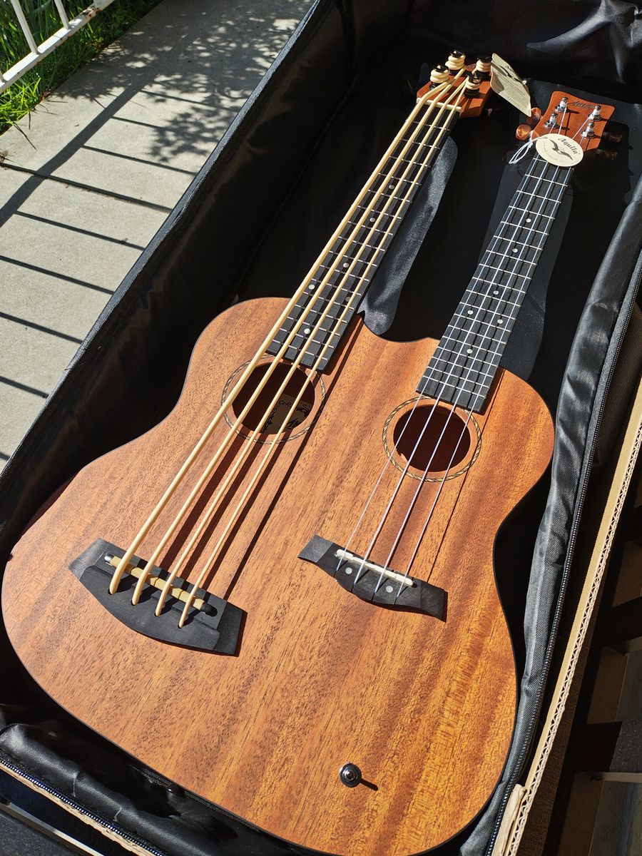 Ukulele Bass Double neck