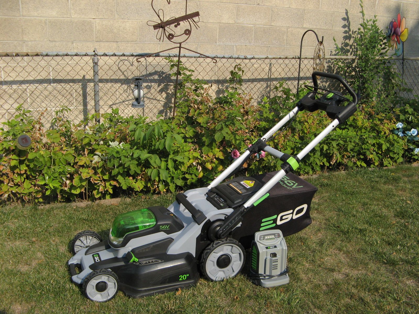 Ego Push lawnMower, string trimmer and sidewalk/grass edger PACKAGE DEAL
