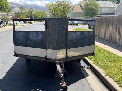 TWO PLACE SNOWMOBILE TRAILER